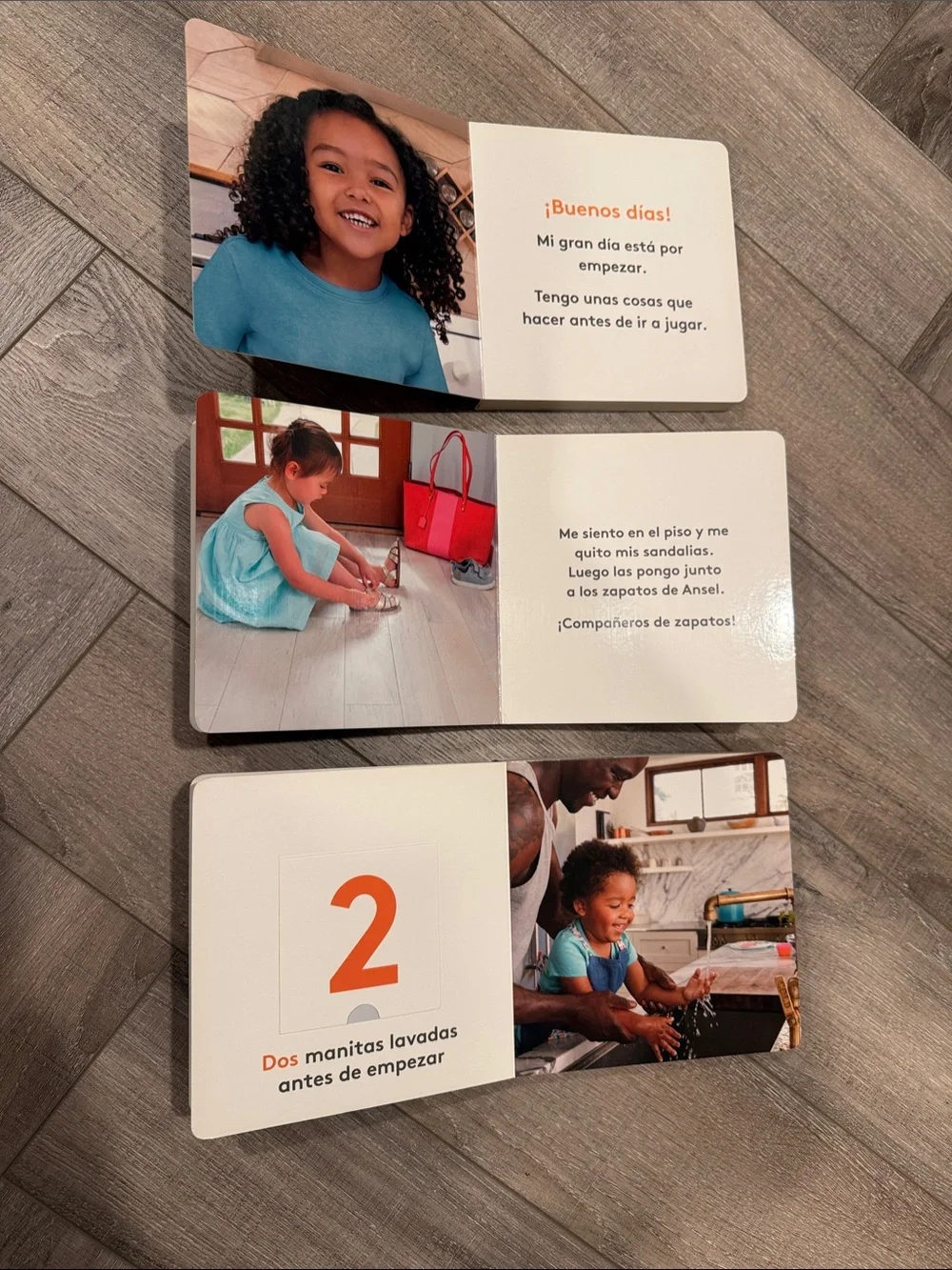 Lovevery Board Book Set - Spanish Children's Books (Neutral Colors)
